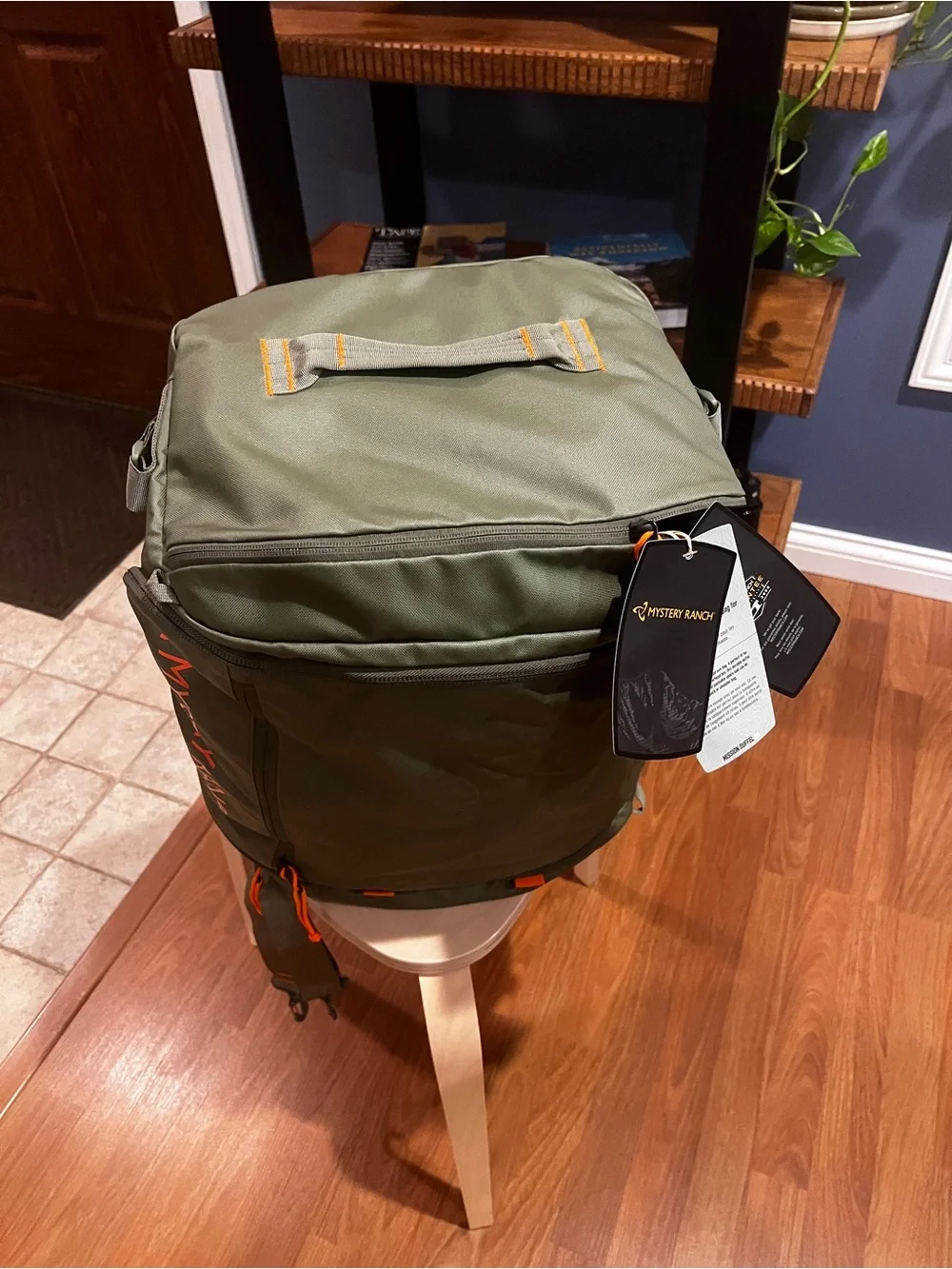 New Mystery Ranch Mission Duffel 40L Ponderosa Green Travel Bag Backpack